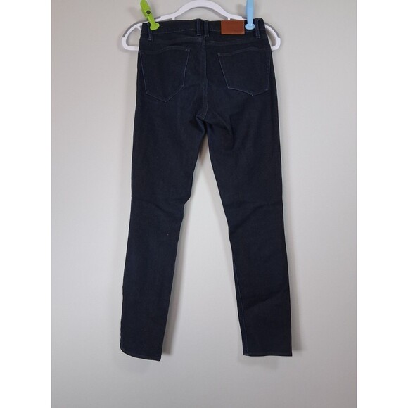 Madewell Jeans Womens 27 Mid Rise Skinny Skinny Ankle Dark Wash Denim - Picture 4 of 12